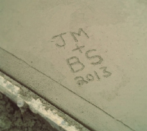 Initials-In-Concrete